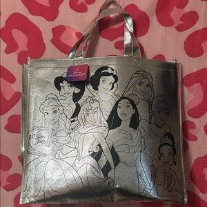 Disney Princess Metallic Tote Bag